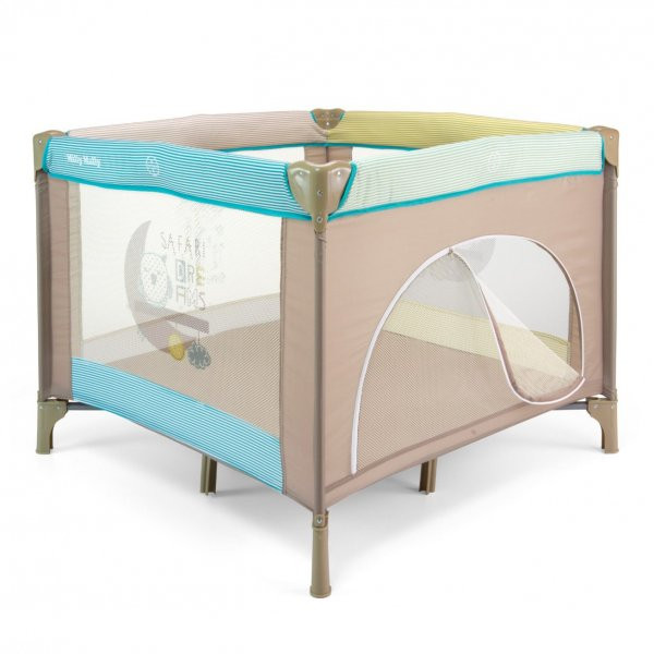 Манеж Milly Mally Crib Fun Blue Safari Crib_002
