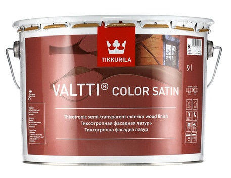 ТИККУРИЛА ВАЛТТИ КОЛОР САТИН 9л TIKKURILA VALTTI COLR SATIN - фото 1 - id-p300954345