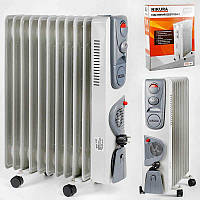 Масляний обігрівач з дуйкою Nikura 16894 (1) 11 секцій, потужність 2500 Вт, в коробці [Склад зберігання: Одеса №4]