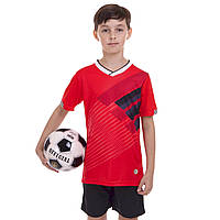 Форма футбольна підліткова SP Sport CO-2005B червоний чорний