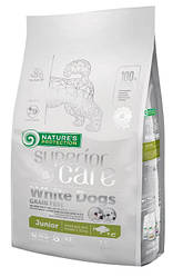 NP Superior White Dogs Junior Small Breeds для цуценят білого окрасу з білою рибою, 1.5кг
