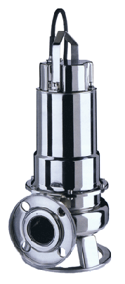 Насос Ebara DWF M 75 — занурені фекальні насоси AISI 304 | дренаж і стоки, фото 1