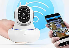 Камера відеоспостереження бездротова поворотна IP Wi-fi Q5 IPC-V380-Q5Y 2mp ⁇ відеокамера охорони, фото 5