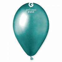 Латексный шар Gemar 13 Хром Зеленый / Shiny Green #093 (50 шт)