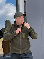 Тактическая флисовая кофта VOGEL Флиска мужская хаки, Кофта флисовая для мужчин
