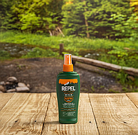 Спрей от комаров REPEL Insect Repellent Sportsmen Max Formula Deet 40% средство от клещей