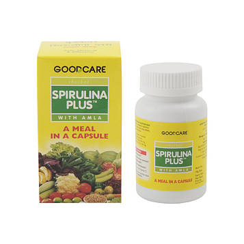 SPIRULINA PLUS(60CAP). СПІРУЛІНА ПЛЮС (60КАП) ХІМАЛАЯ