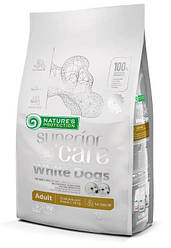 NP Superior White Dogs Adult Small Breeds для собак білого окрасу з ягням, 1.5кг