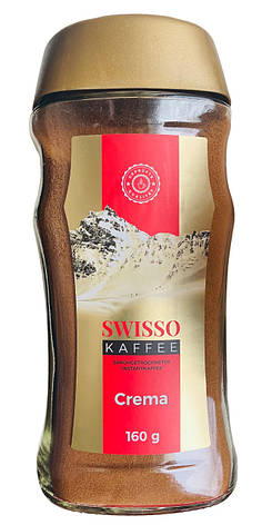 Кава розчинна Swisso Kaffee Crema ,  160 гр, фото 2