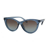 Солнцезащитные женские очки синяя оправа линза Polarized