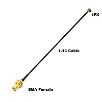 Кабель удлинитель 20 см адаптер перемычка SMA female U.FL IPX 1.13 jack кабель-адаптер для Wi-Fi роутера GPS