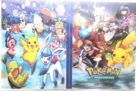 Альбом для карток Foteleamo Колективні мапи покемону встановлюють 55 золота, фото 1