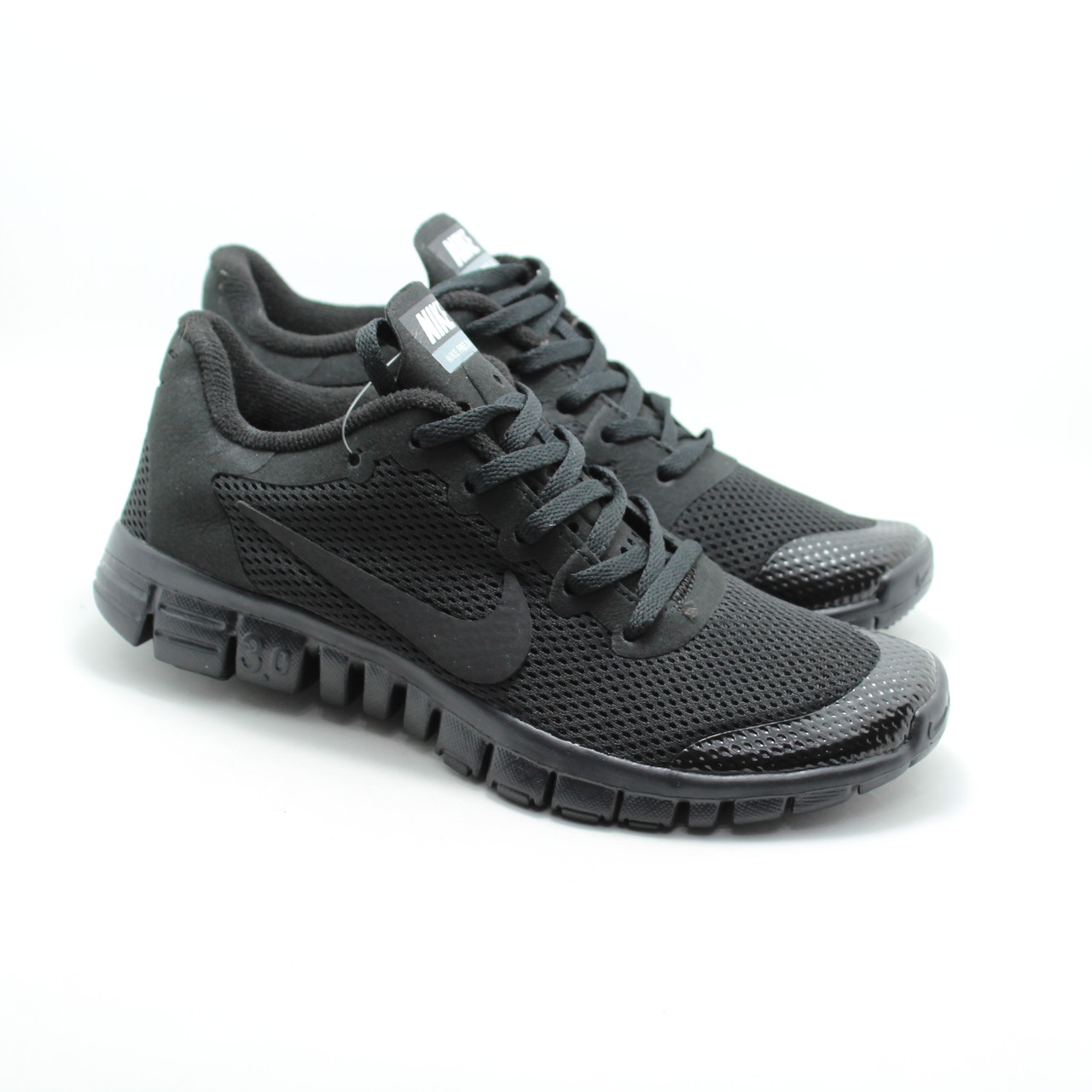 Женские кроссовки Nike Free сетка, черные - фото 2 - id-p1790401370