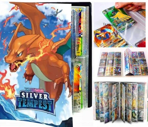 Альбом для карток Foteleamo картки Pokemon Klason для 240 карток + безплатно