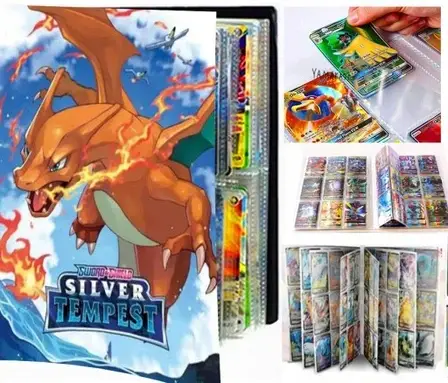 Альбом для карток Foteleamo картки Pokemon Klason для 240 карток + безплатно, фото 1