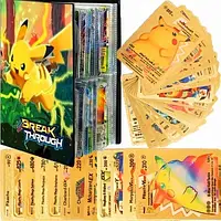 Альбом для карт 240 Takaraa Карты Rainbow Pokemon 55 PCS Collector Cards