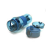 Пляшка для води CASNO 400 мл KXN-1104 Tritan Синя, фото 7