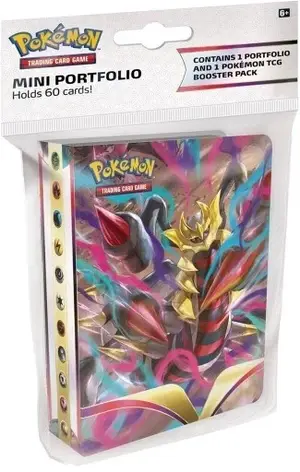 Альбом для карток Pokemon Cards Lost Origin - Mini Portfolio до 60 карток, фото 1