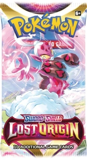 Колекційна карта Foteleamo Pokemon TCG Lost Origin 1 Sachet 10 Booster Cards