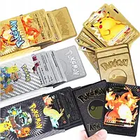 Набір колекційних карт Pobutka24 55 Комплект карт Golden Pokemon