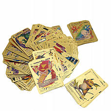 Набір колекційних карт TOYS Pokemon Golden Collector Cards 55 ПК Золоті, фото 6