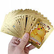 Набір колекційних карт TOYS Pokemon Golden Collector Cards 55 ПК Золоті, фото 7