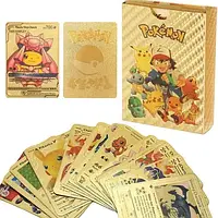 Набор колекционных карт TOYS Pokemon Golden Collector Cards 30 ПК