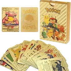 Набір колекційних карт TOYS Pokemon Golden Collector Cards 30 ПК, фото 2