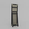 Дзеркало підлогове 176х66 Сіро-коричневе Black Mirror в повний зріст в примірочну гардероб, фото 7