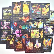 Набір колекційних карт Foteleamo Колекція карт Black Pokemon 55 штук, фото 2
