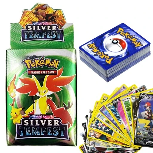 Набір колекційних карт TOYS Колекційні карти Pokemon Silver Tempest 25 pcs
