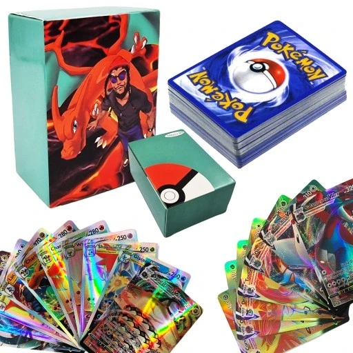 Набір колекційних карт TOYS Колекційні картки Pokemon для гри V-Max 100