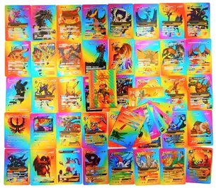 Набір колекційних карт EA Карти Rainbow Pokemon 55 Collector Cards, фото 1