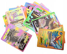 Набір колекційних карт Foteleamo Pokemon Cards Rainbow Gold 55 Collector's PCS, фото 6
