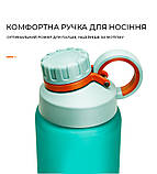 Пляшка для води CASNO 800 мл KXN-1235 Блакитна, фото 7