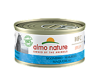 Влажный корм для кошек Almo Nature HFC Cat JELLY MACKEREL Желе скумбрия 70 г