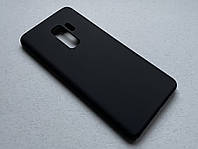 Samsung Galaxy S9 Plus защитный чехол (бампер, накладка, кейс) черный, из матового ударопрочного пластика