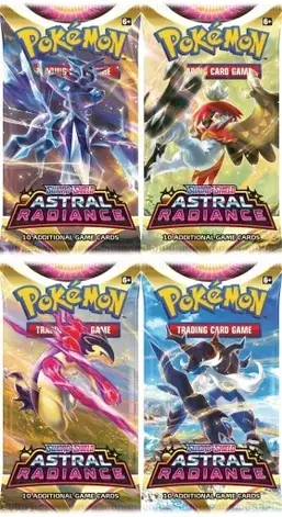 Набір колекційних карт poke Pokemon Astral Radiance Cards 10 пунктів, включно з, фото 1
