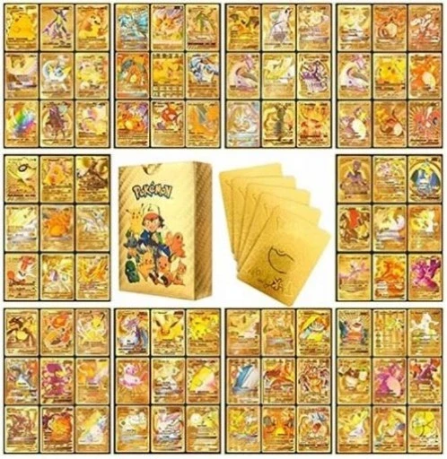 Набір колекційних карт Takaraa Pokemon Golden Collector Cards 30 ПК