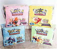 Набір колекційних карт pokis Карти Pokemon Ony Gold + Silver Box 360 карт, фото 4