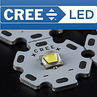 Светодиод Cree XML2 T4 7A 10W 3200 - 3000K теплый для фонарей ,фар ,светильников 20мм алюминий желый