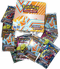 Набір колекційних карт Foteleamo Pokemon Crown Zenith Cards 100 мегакарт, фото 3