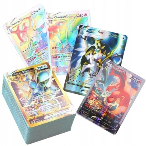 Набір колекційних карт QITIAN Pokemon Go VSTAR Cards Встановіть 100 ПК