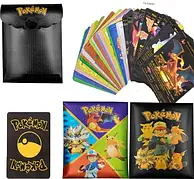 Набір колекційних карт Takar Pokemon Black Cards + барвисті 20 легендарних карт