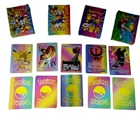 Набор колекционных карт Foteleamo Pokemon Cards красочная радуга последние 55 ПК