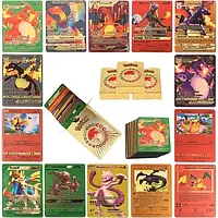 Набор колекционных карт EA Красочные карты Pokemon Cards 55 Mix Collector Cards