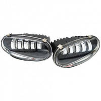 Комплект протитуманних LED фар для автомобілів Daewoo Lanos, Sens на 5 лінз (металевий корпус)