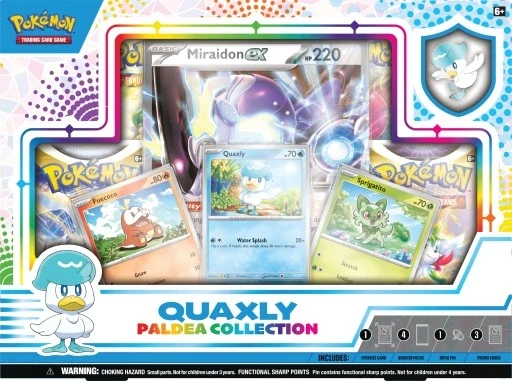 Колекційна карта Foteleamo Pokémon TCG: Коробка для колекції Paldea Quaxly