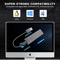 Зовнішній накопичувач SSD Type-C HOCO Extreme speed portable 8Tb USB3.1 External Hard Drive