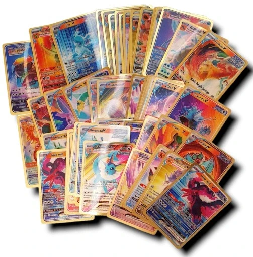 Набір колекційних карт pokis 3D 3D Pokemon Cards. Три вимірювання 50 штук